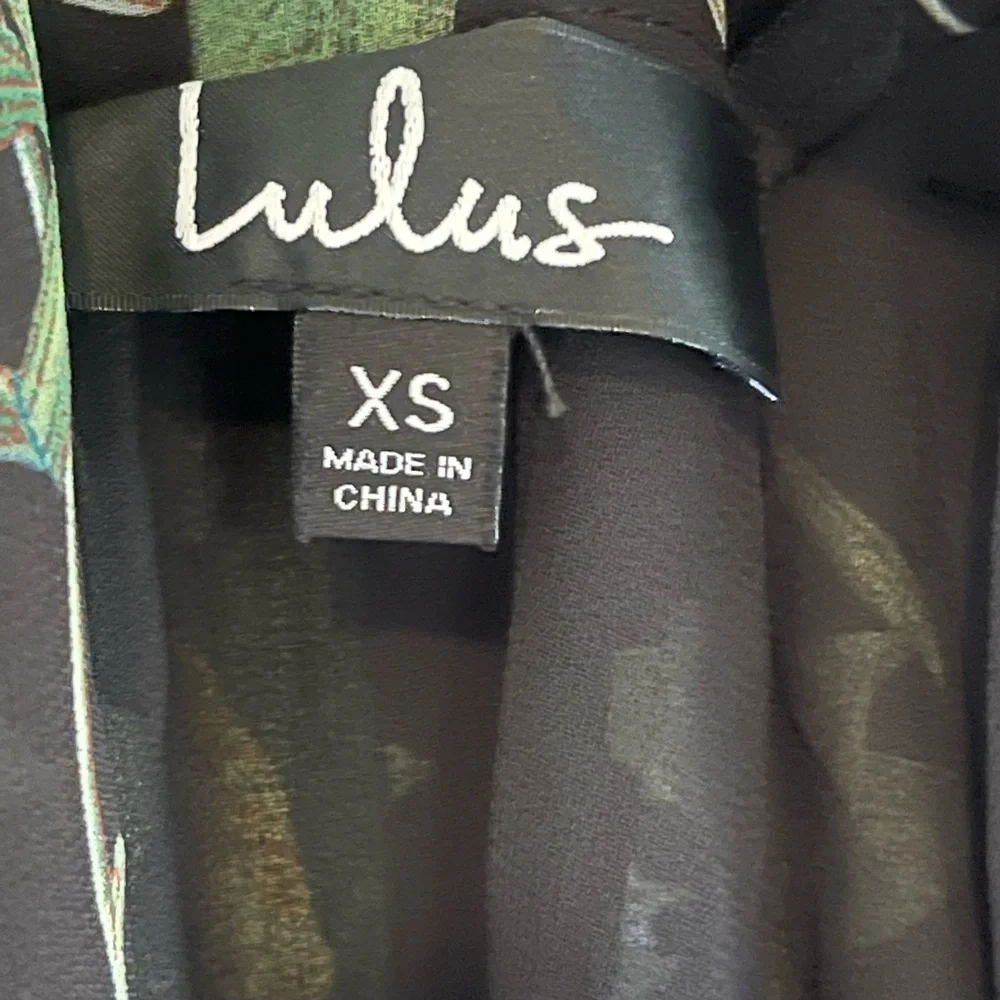 "Leaf Your Mark" Maxi Dress from
Lulus. Size X-Small NWT - Picture 7 of 7